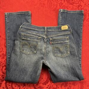 Levi's 515 Bootcut Light Faded‎ Wash Jeans Women's Size 6 Short Vintage Low Rise